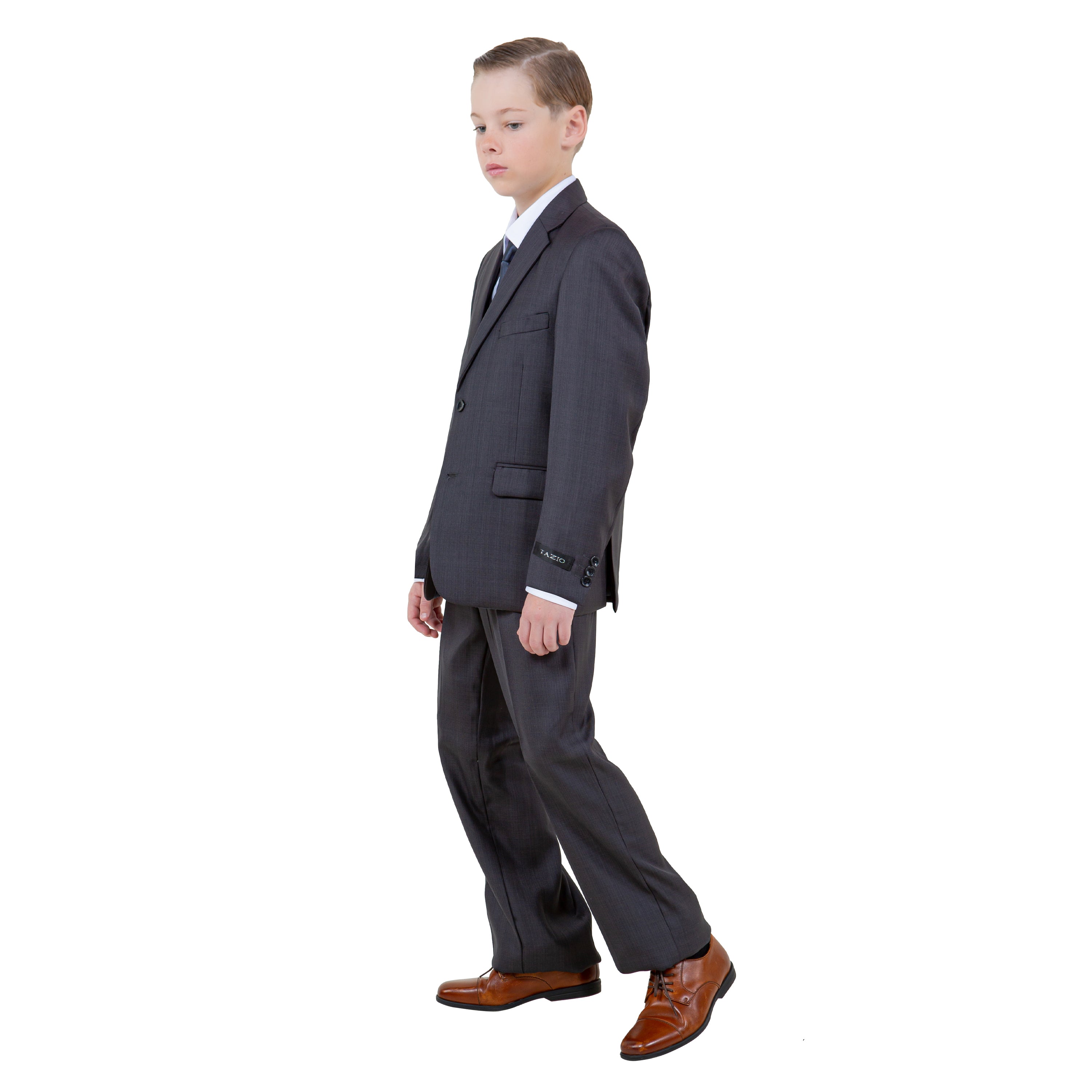 Tazzio Boys 5pc Solid Suit Set 5PCs