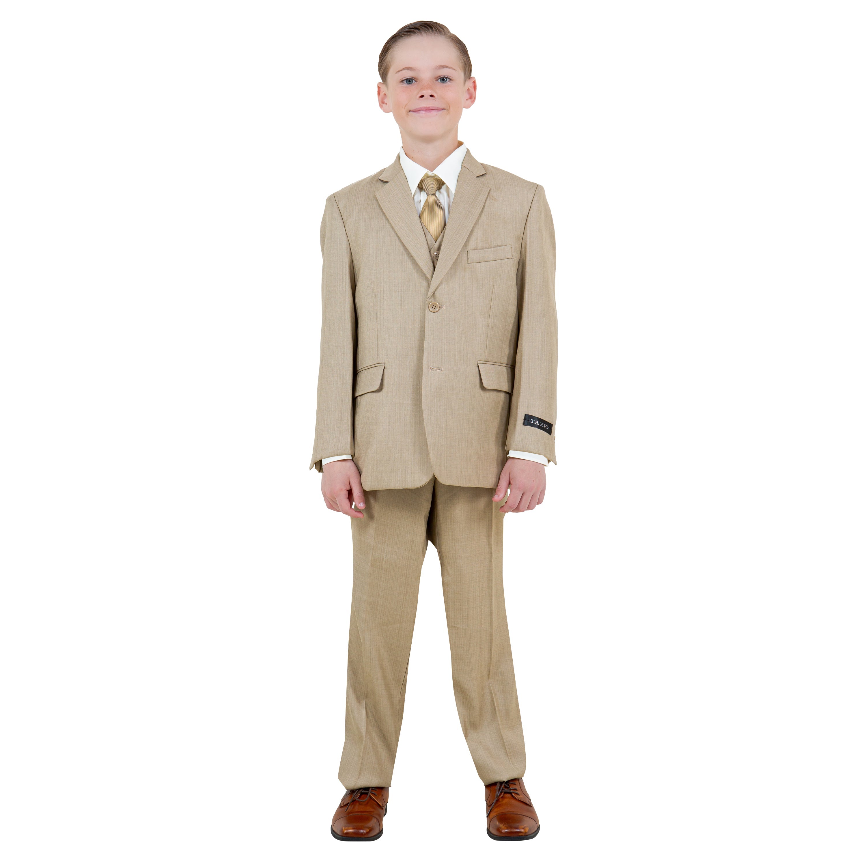 Tazzio Boys 5pc Solid Suit Set 5PCs
