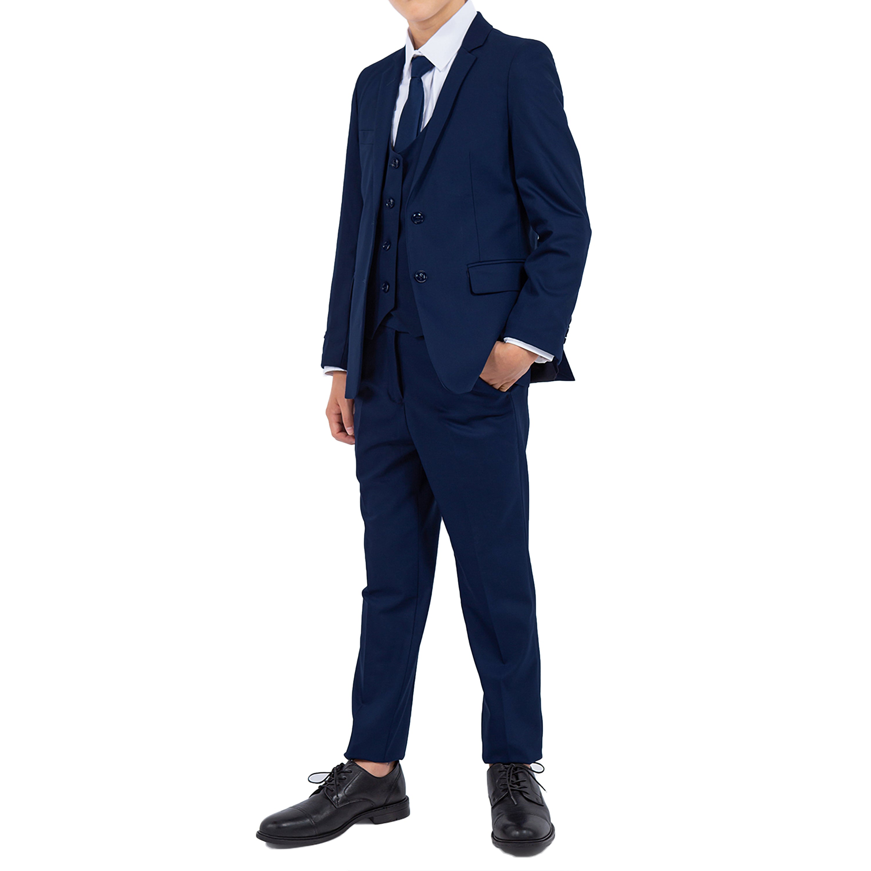 Tazzio Boys 5pc Solid Suit Set 5PCs
