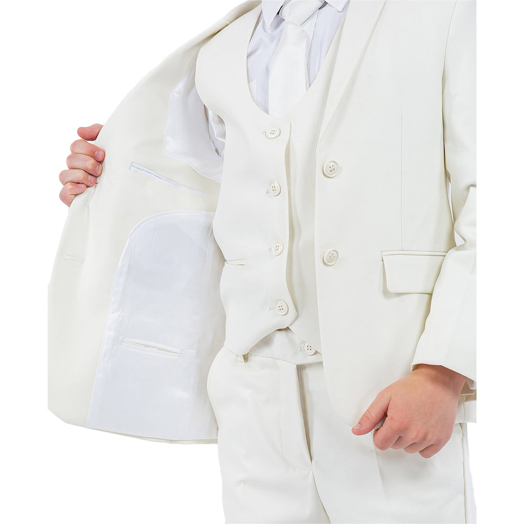 Tazzio Boys 5pc Solid Suit Set 5PCs