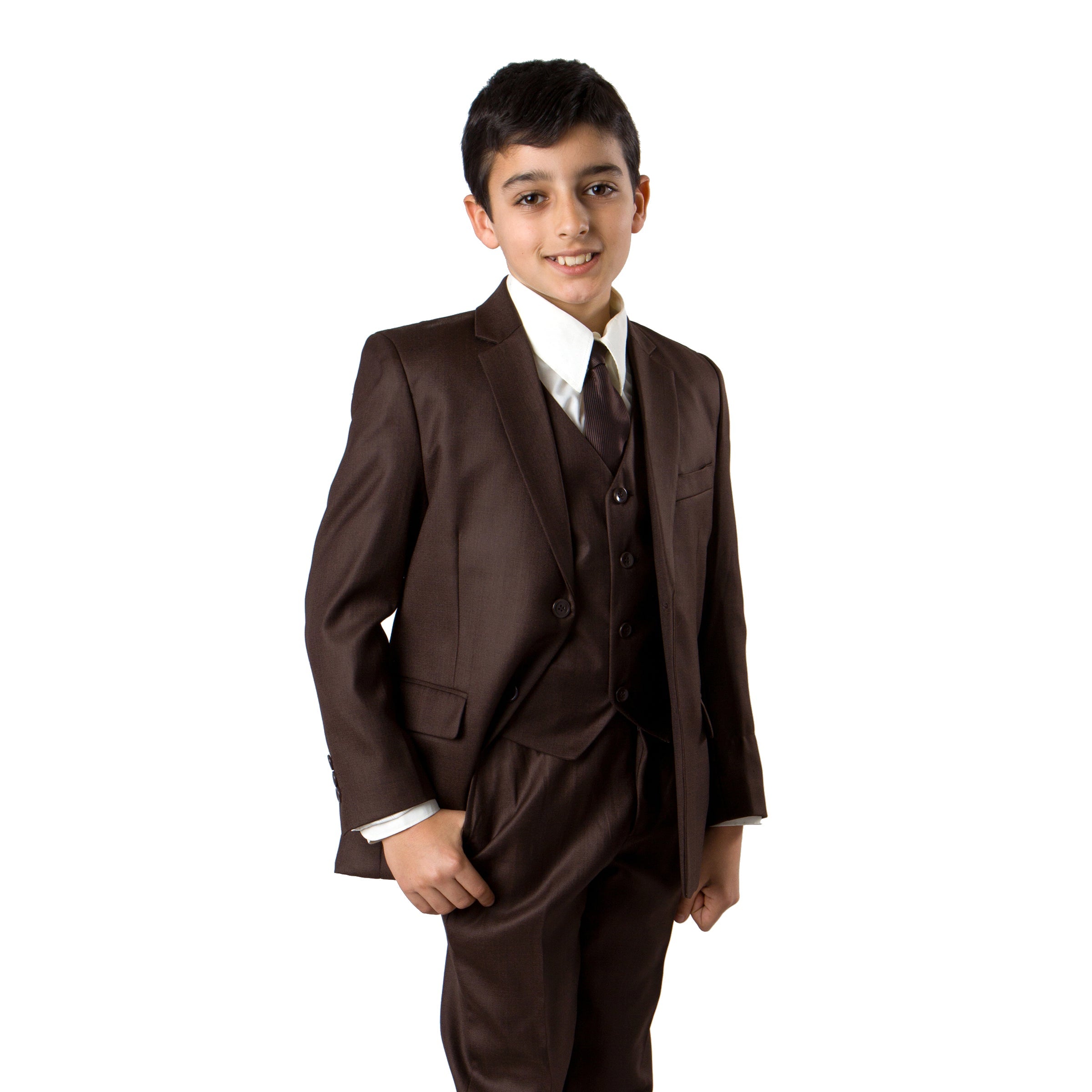 Tazzio Boys 5pc Solid Suit Set 5PCs