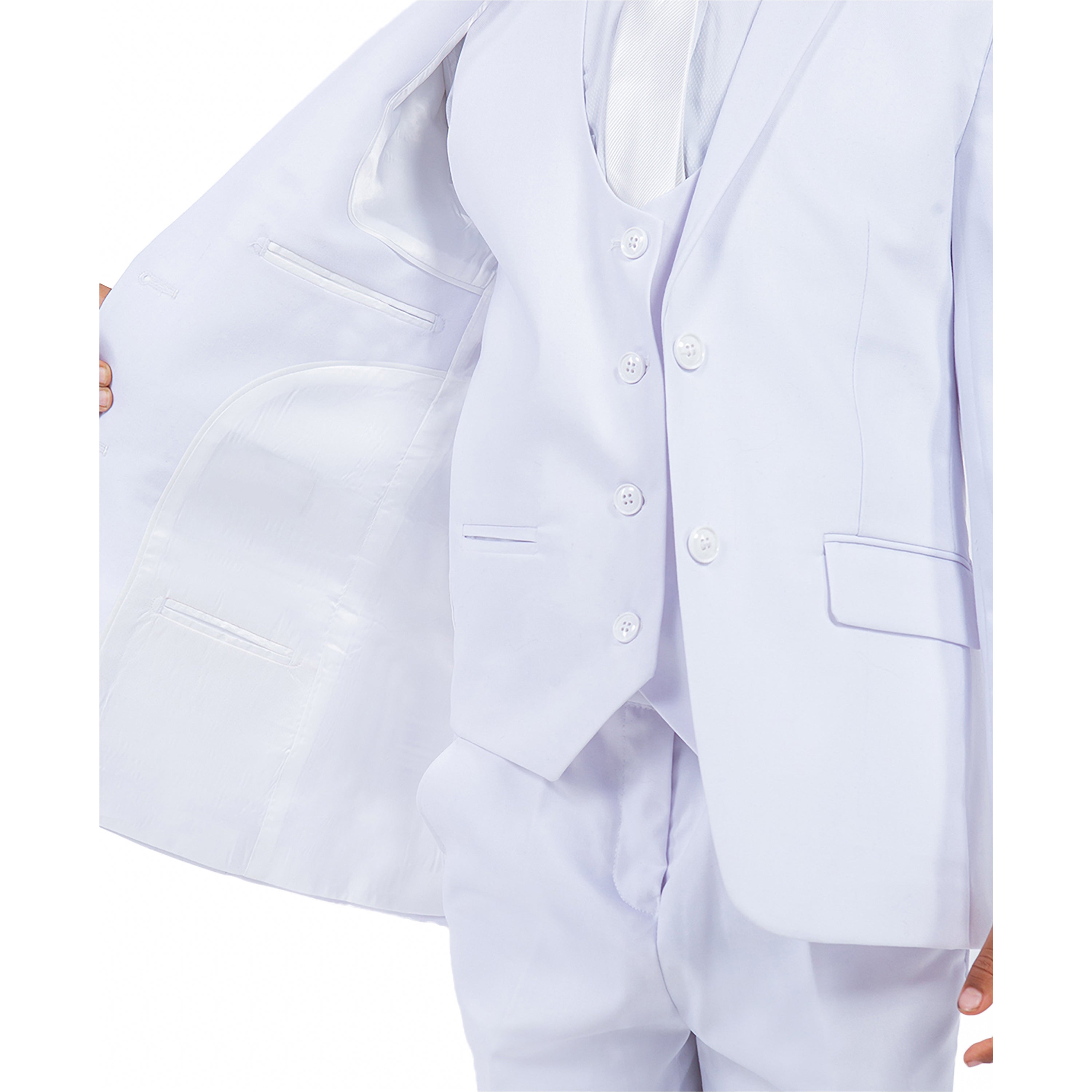 Tazzio Boys 5pc Solid Suit Set 5PCs
