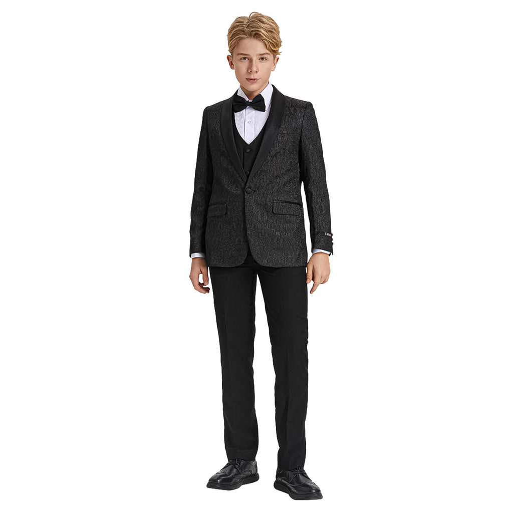 Tazzio Boy's 5pc Solid Suit