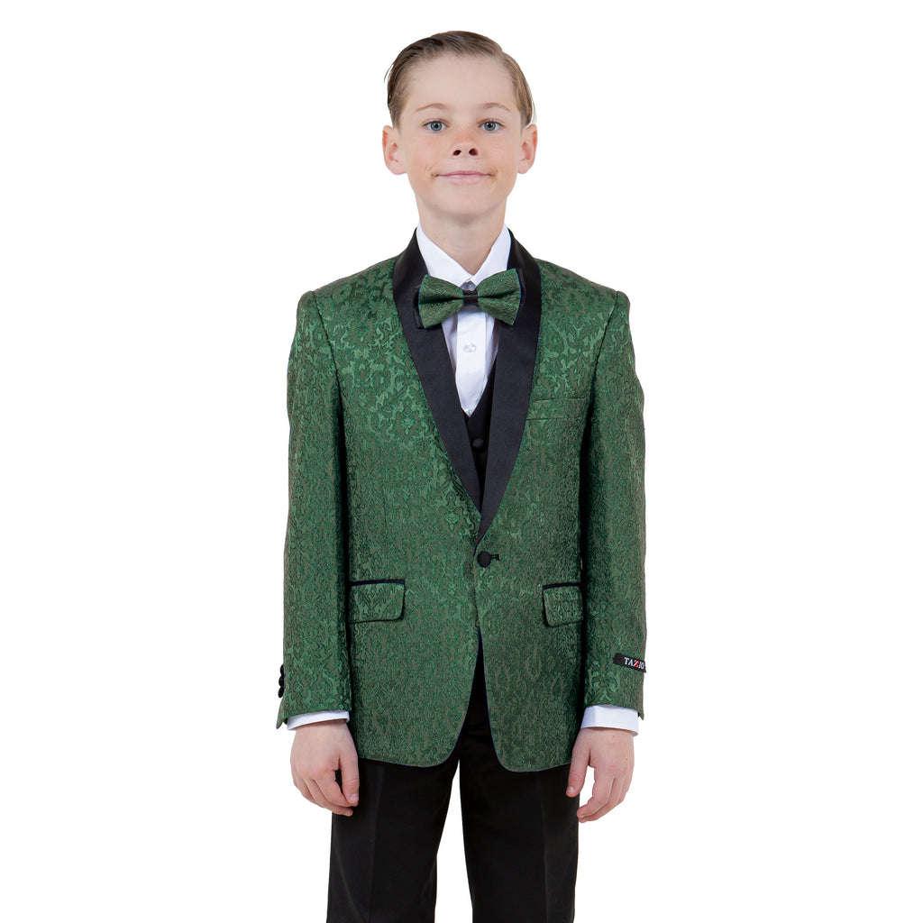 Tazzio Boy's 5pc Solid Suit