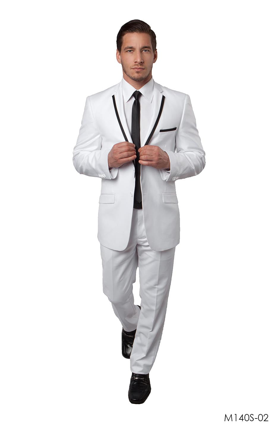 Black / Black Suit For Men Formal Suits For All Ocassions