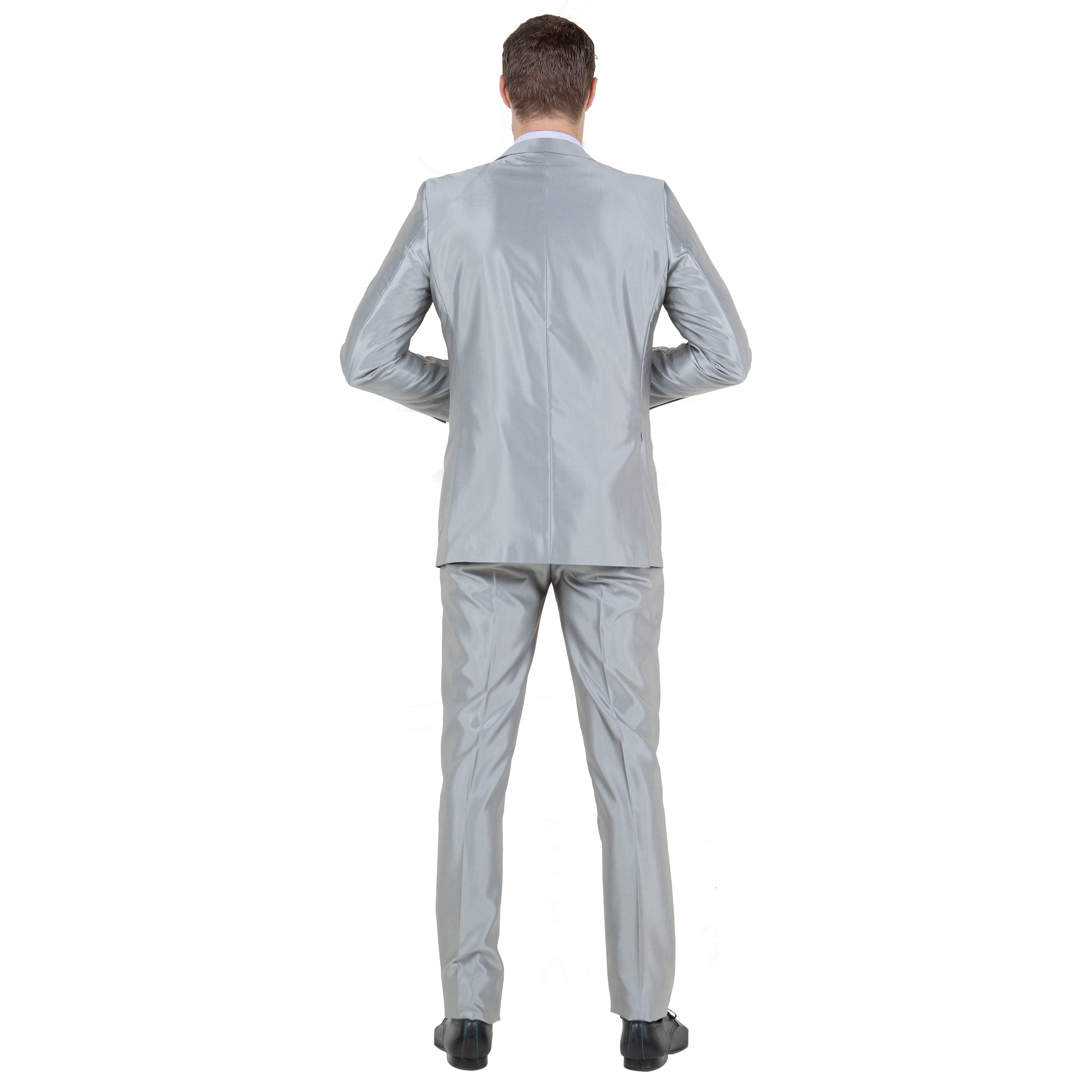 Men's Sharskin Slim-Fit 3-Piece Suit
