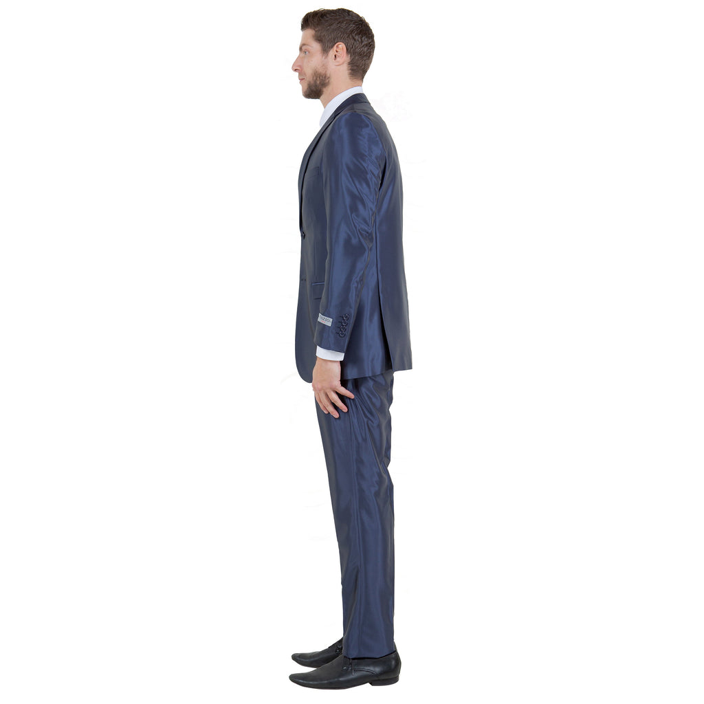 Men's Sharskin Slim-Fit 3-Piece Suit