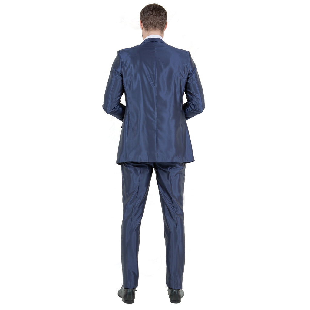 Men's Sharskin Slim-Fit 3-Piece Suit