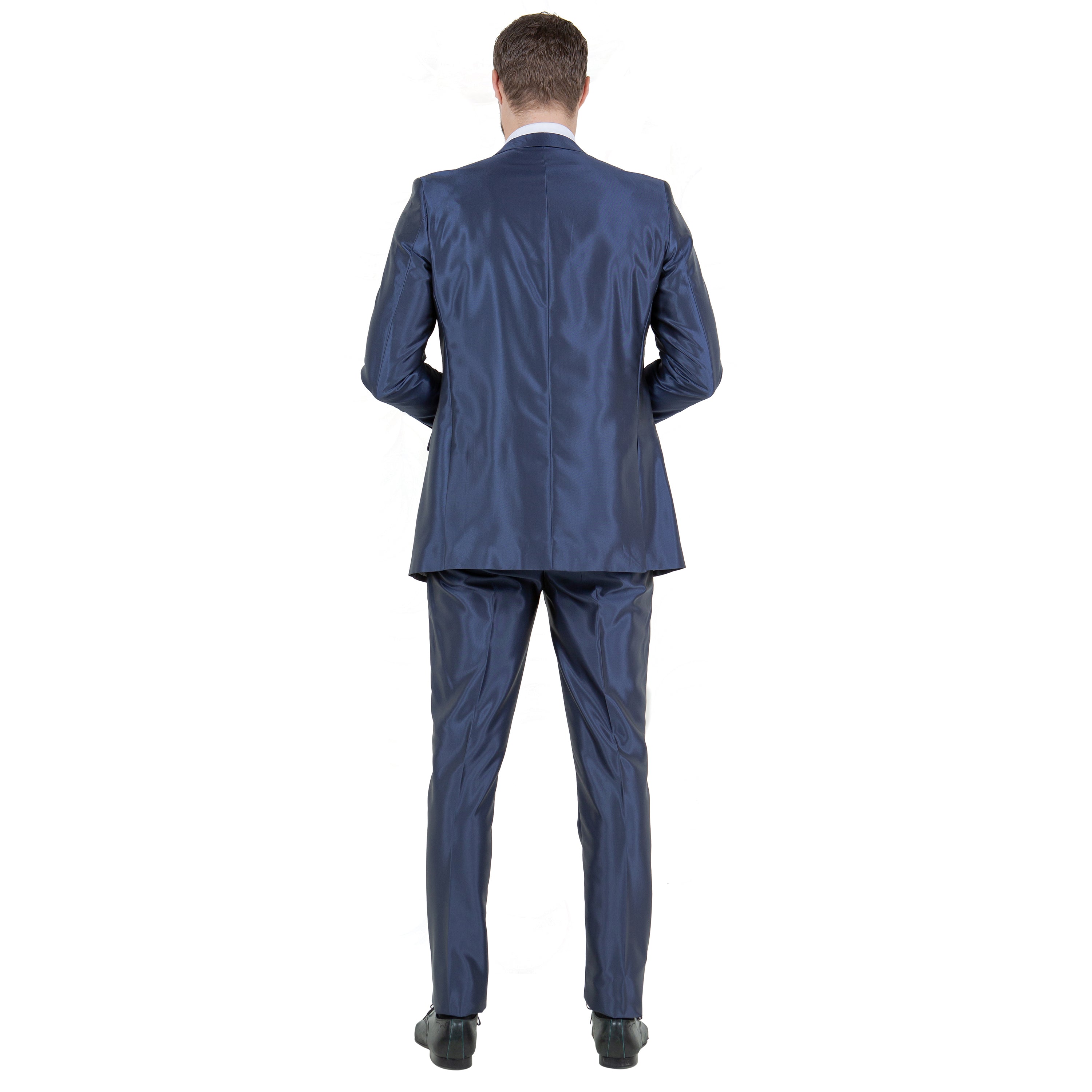 Men's Sharskin Slim-Fit 3-Piece Suit