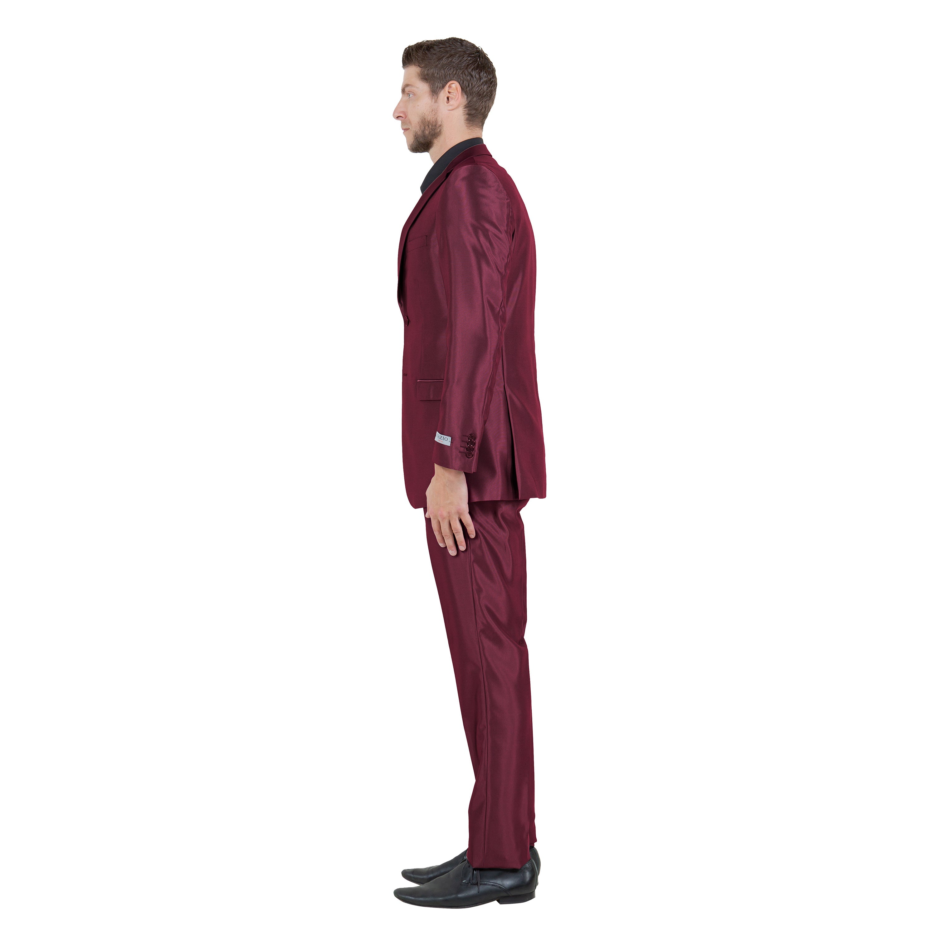 Men's Sharskin Slim-Fit 3-Piece Suit