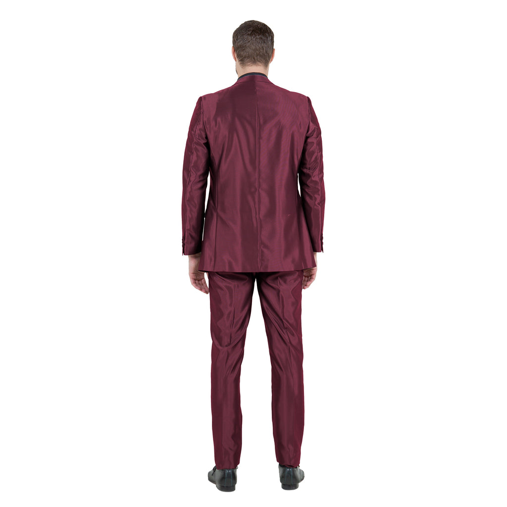 Men's Sharskin Slim-Fit 3-Piece Suit