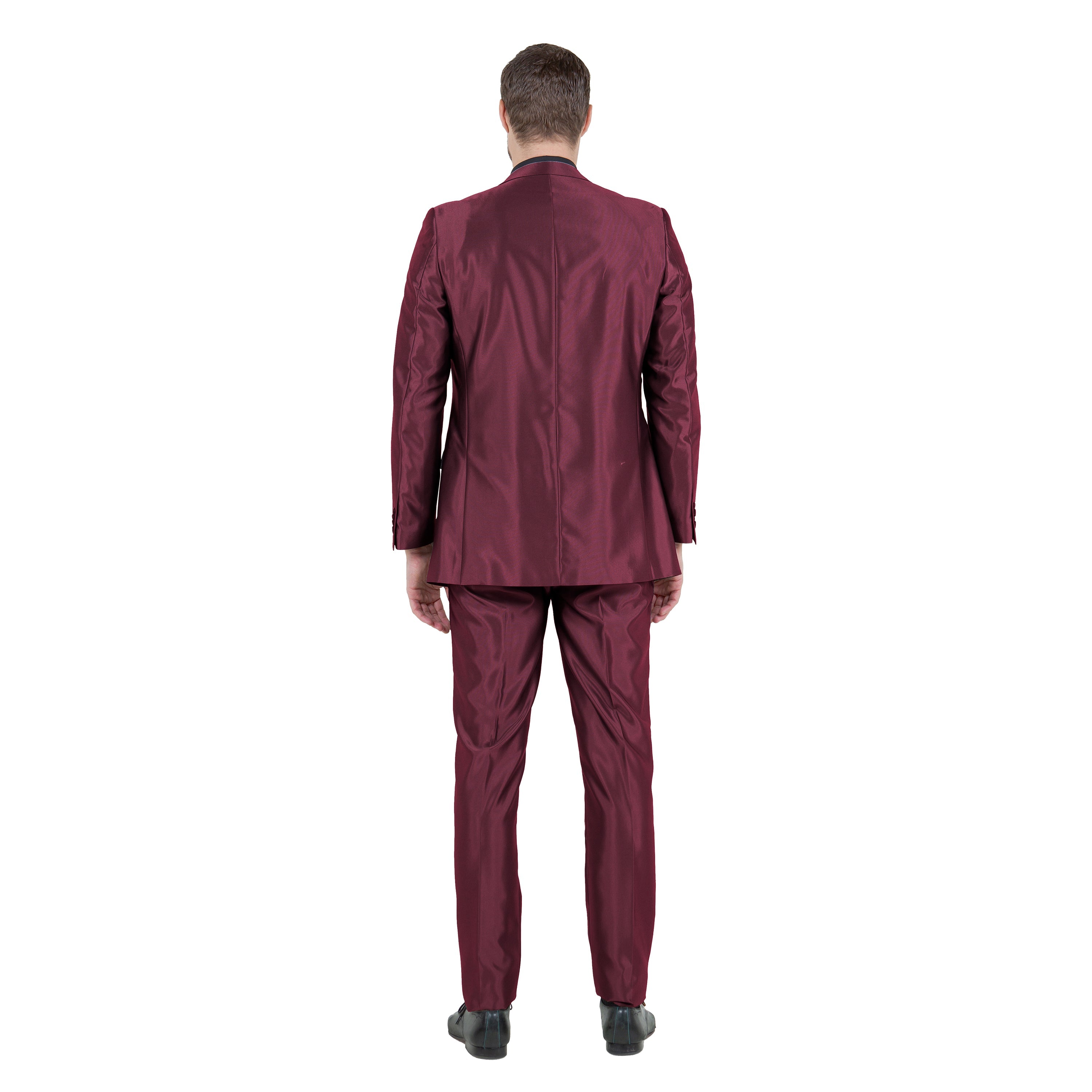 Men's Sharskin Slim-Fit 3-Piece Suit