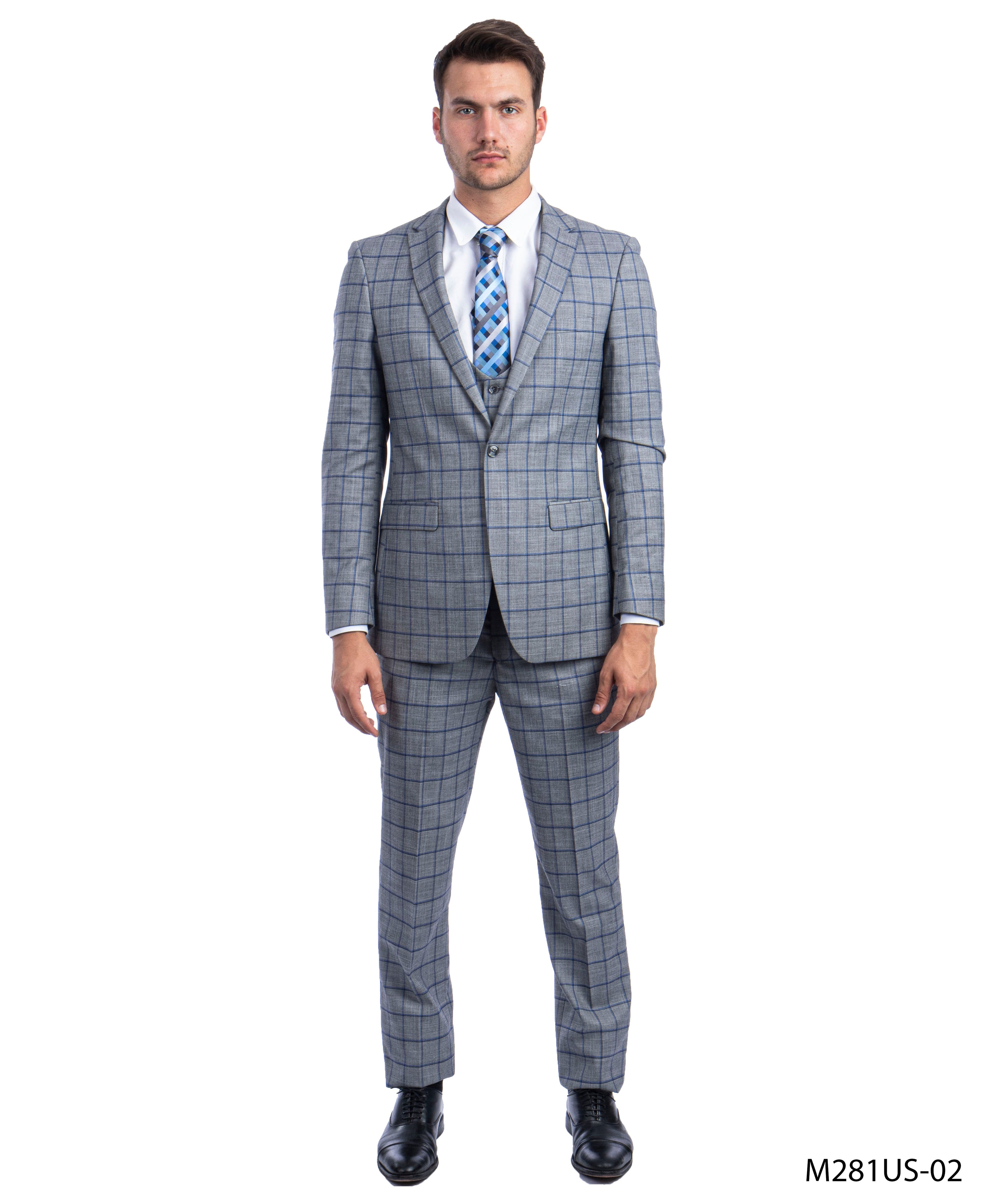 Navy/Blue Suit For Men Formal Suits For All Ocassions