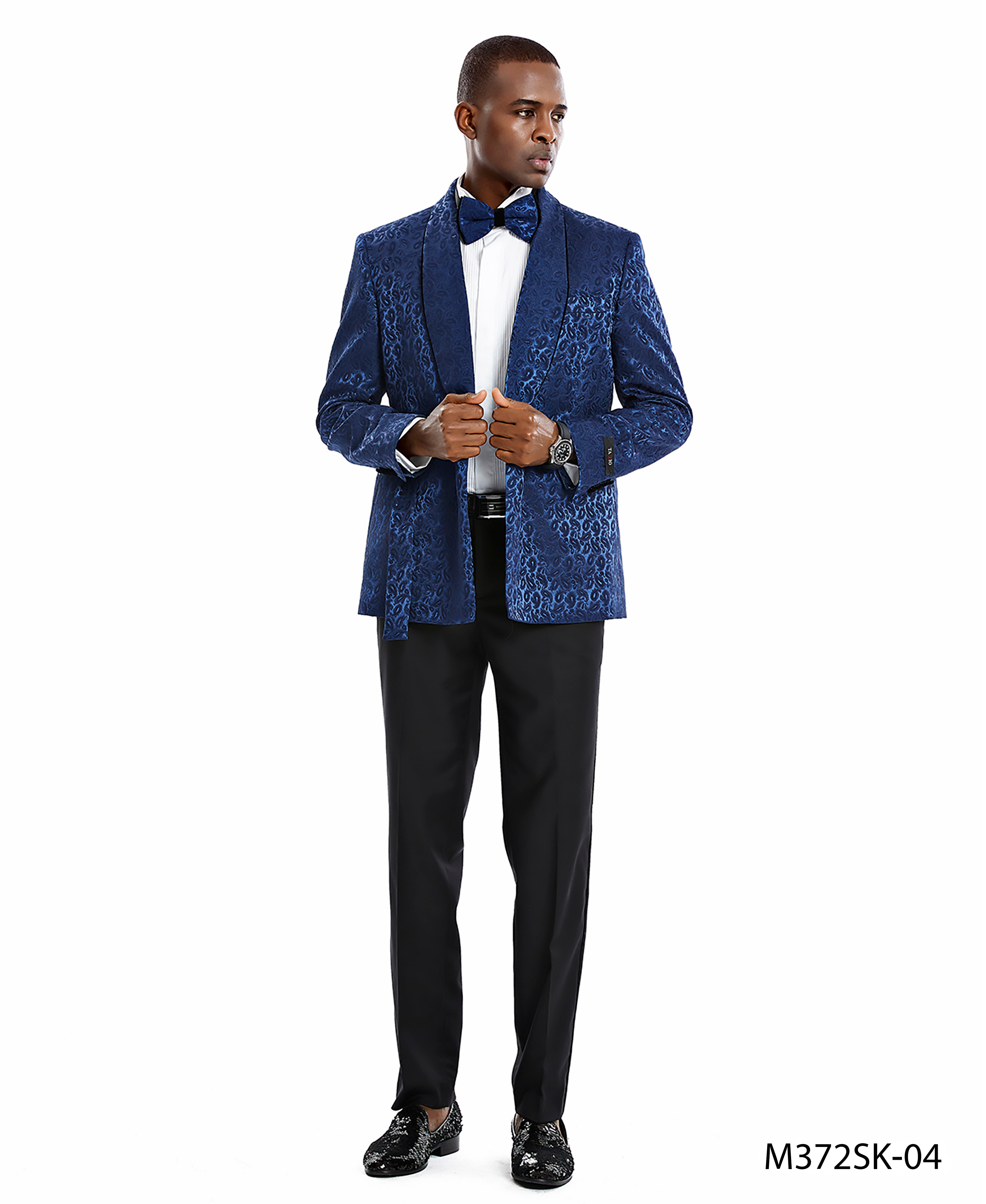 Burgundy / Black  Mens-suit