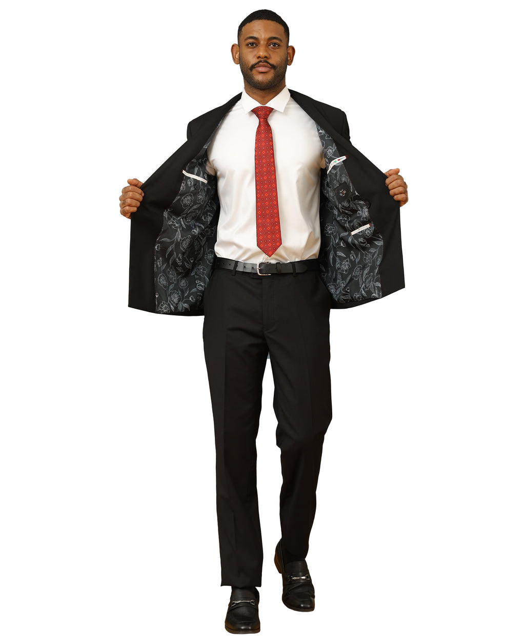 Men's Suit 3pc Solid Double Breasted Big Satin Shawl Lapel With Matching Solid Pants For All Occasions