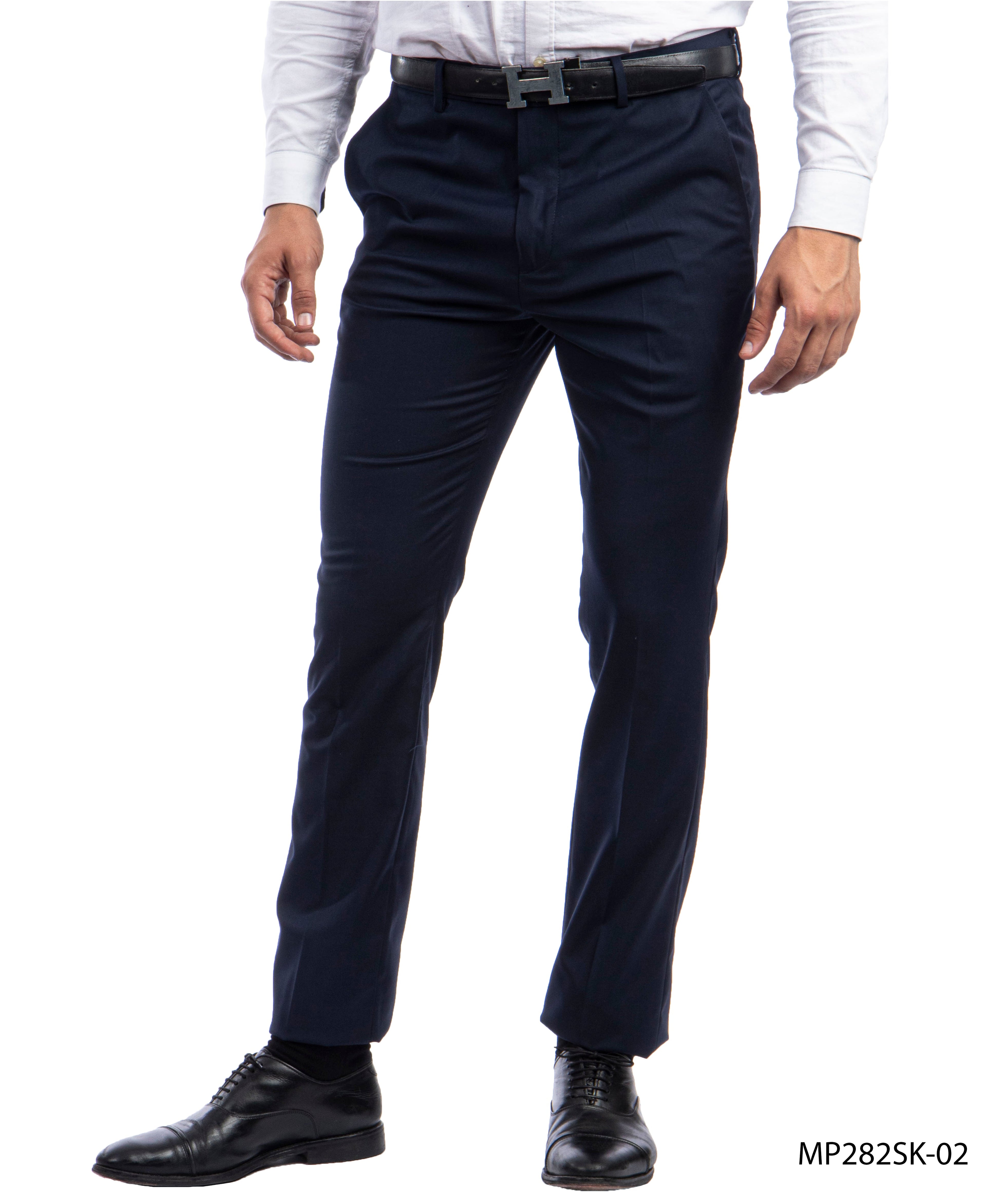 Sean Alexander Black Skinny Fit Dress Pants