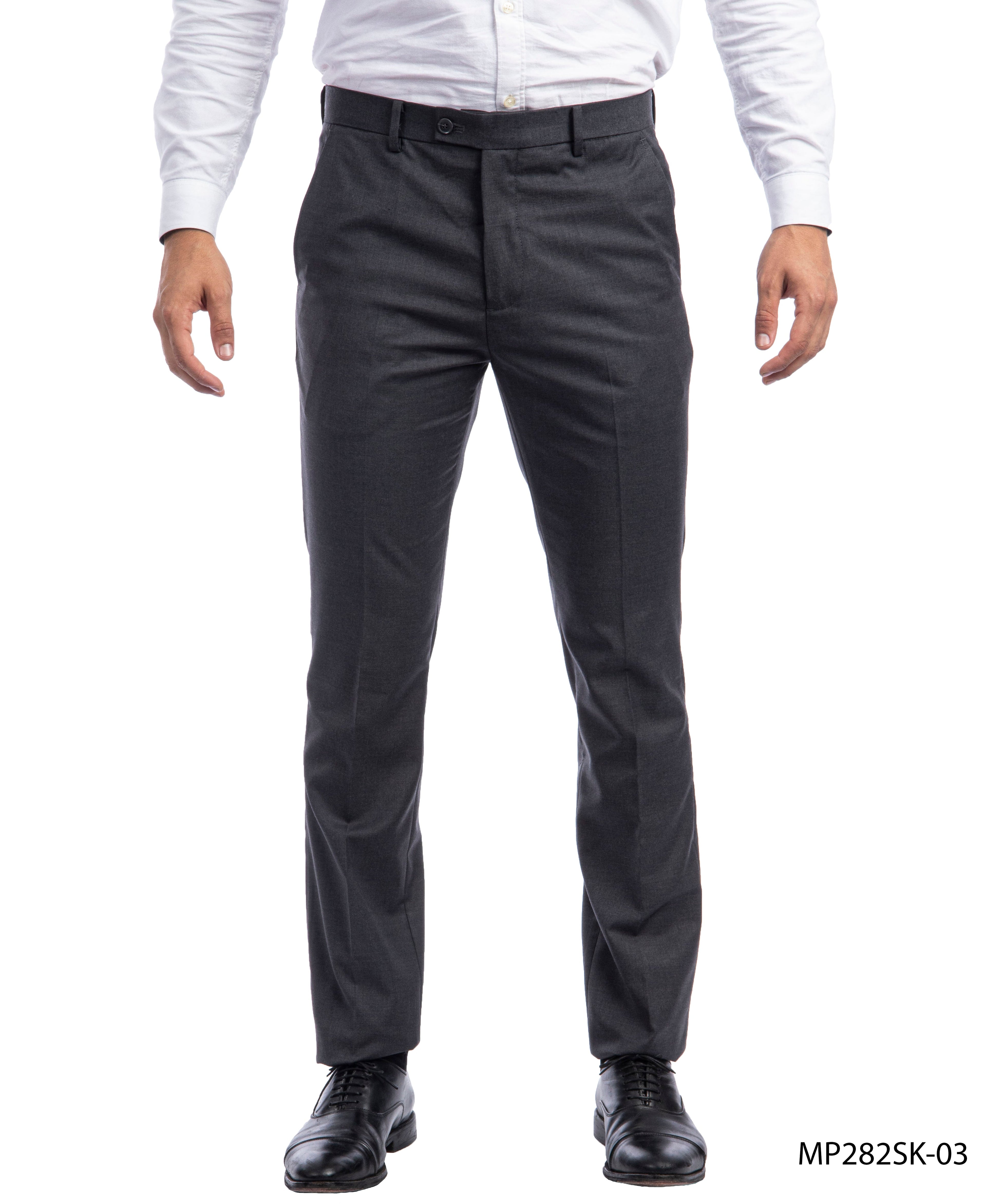 Sean Alexander Black Skinny Fit Dress Pants