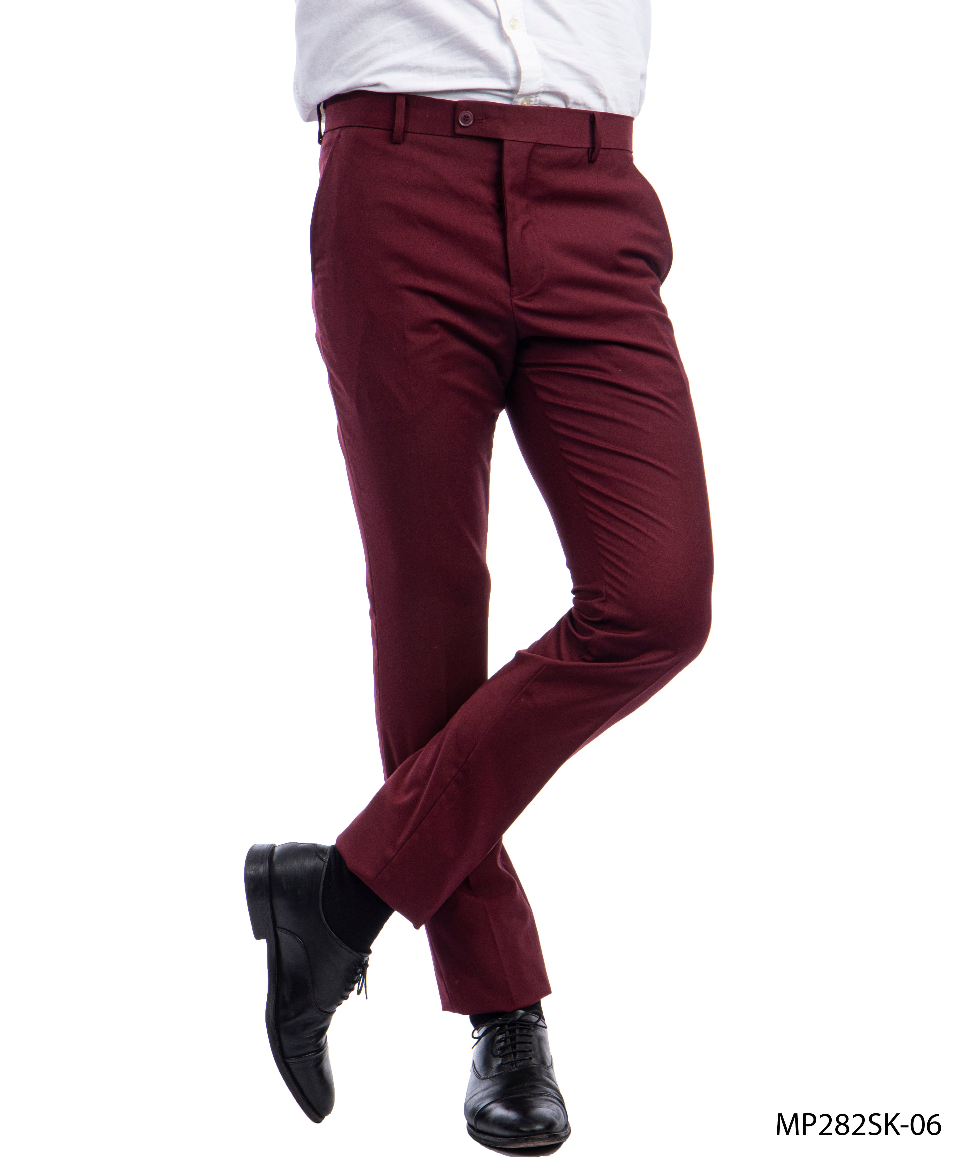 Sean Alexander Black Skinny Fit Dress Pants