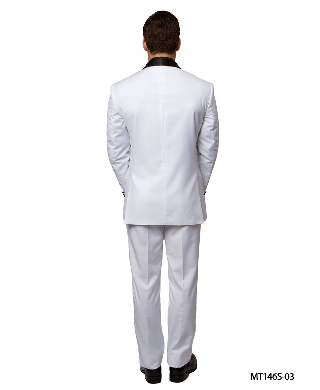Men's Tuxedo 2pc Solid Satin Shawl Collar With Matching Solid Pants For All Occasions