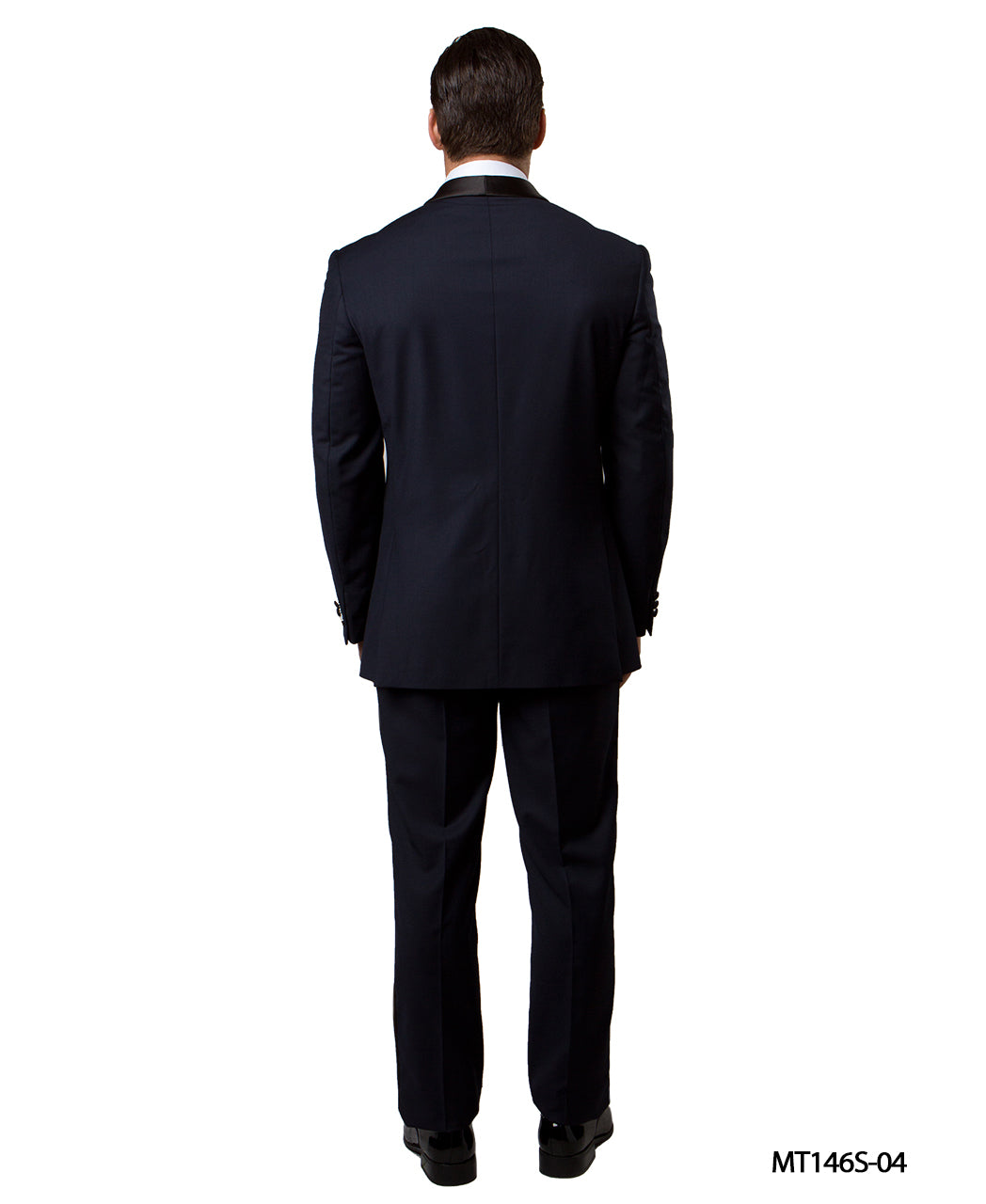 Men's Tuxedo 2pc Solid Satin Shawl Collar With Matching Solid Pants For All Occasions