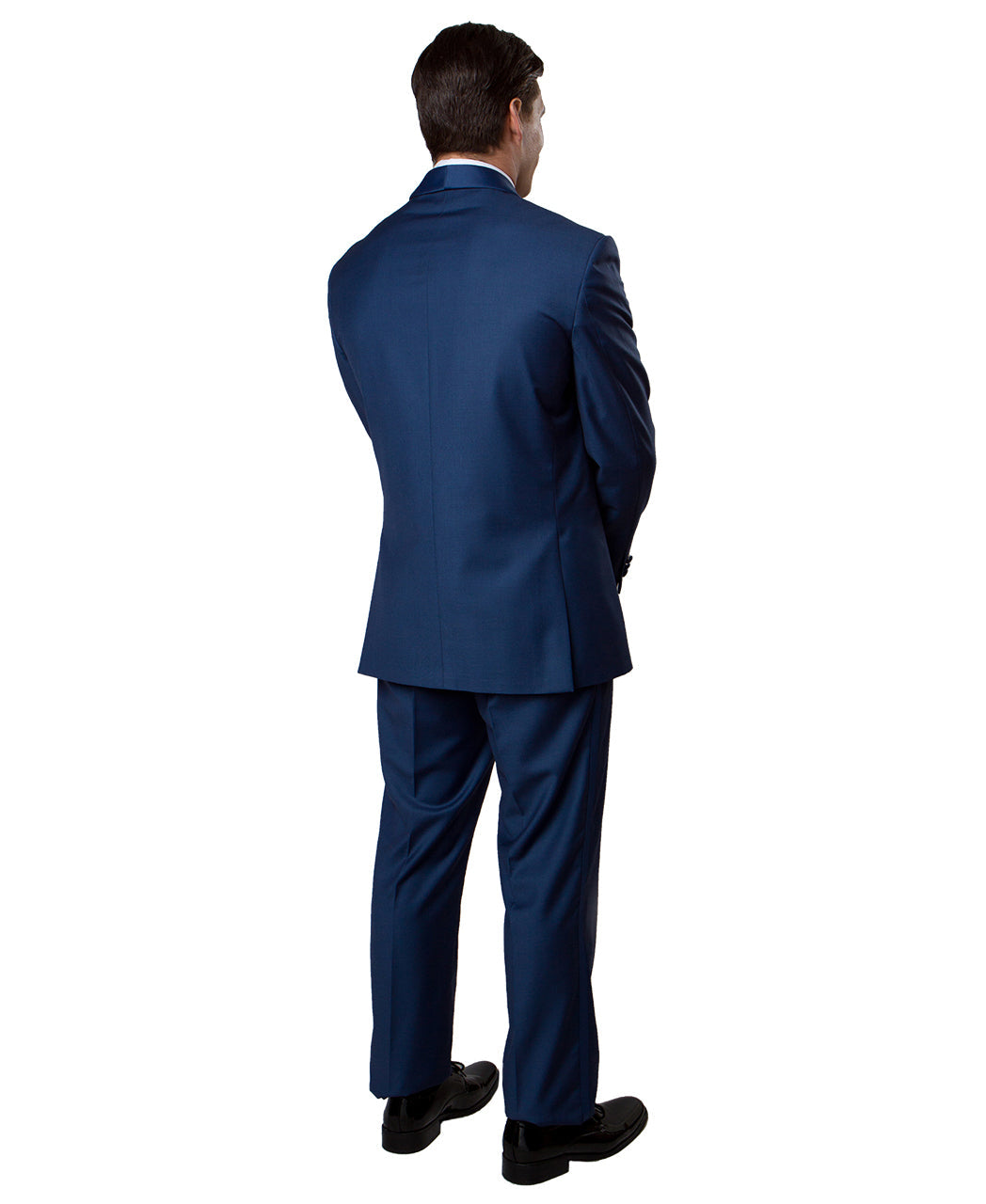Men's Tuxedo 2pc Solid Satin Shawl Collar With Matching Solid Pants For All Occasions