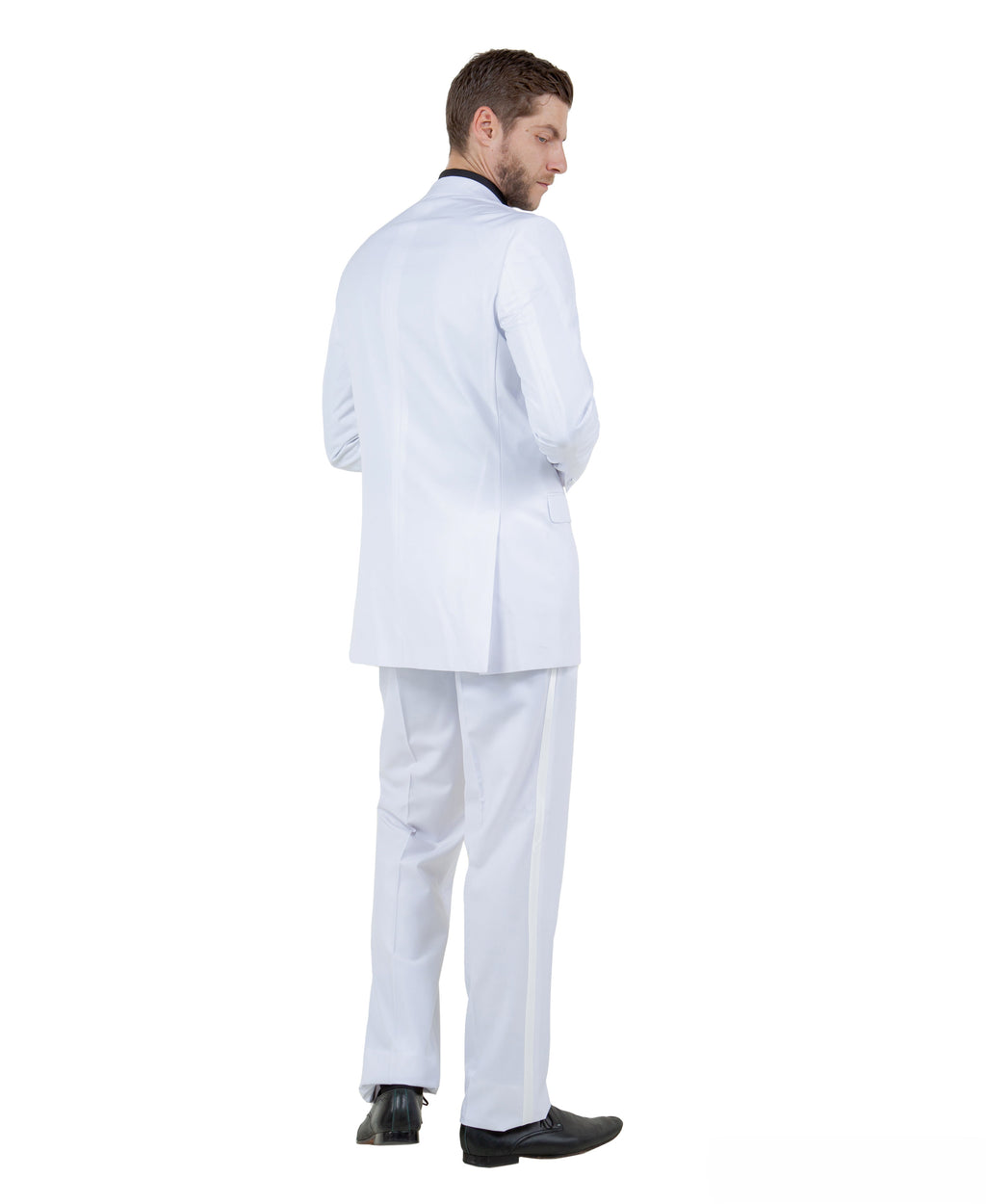 Mens Tuxedo Bryan Michaels Slim Fit Two Button Jacket with Satin Notch' Lapel & Matching Pants