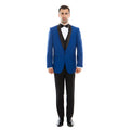 Men's Tuxedo 2pc Solid Satin Shawl Collar With Matching Satin Solid Pants For All Occasions