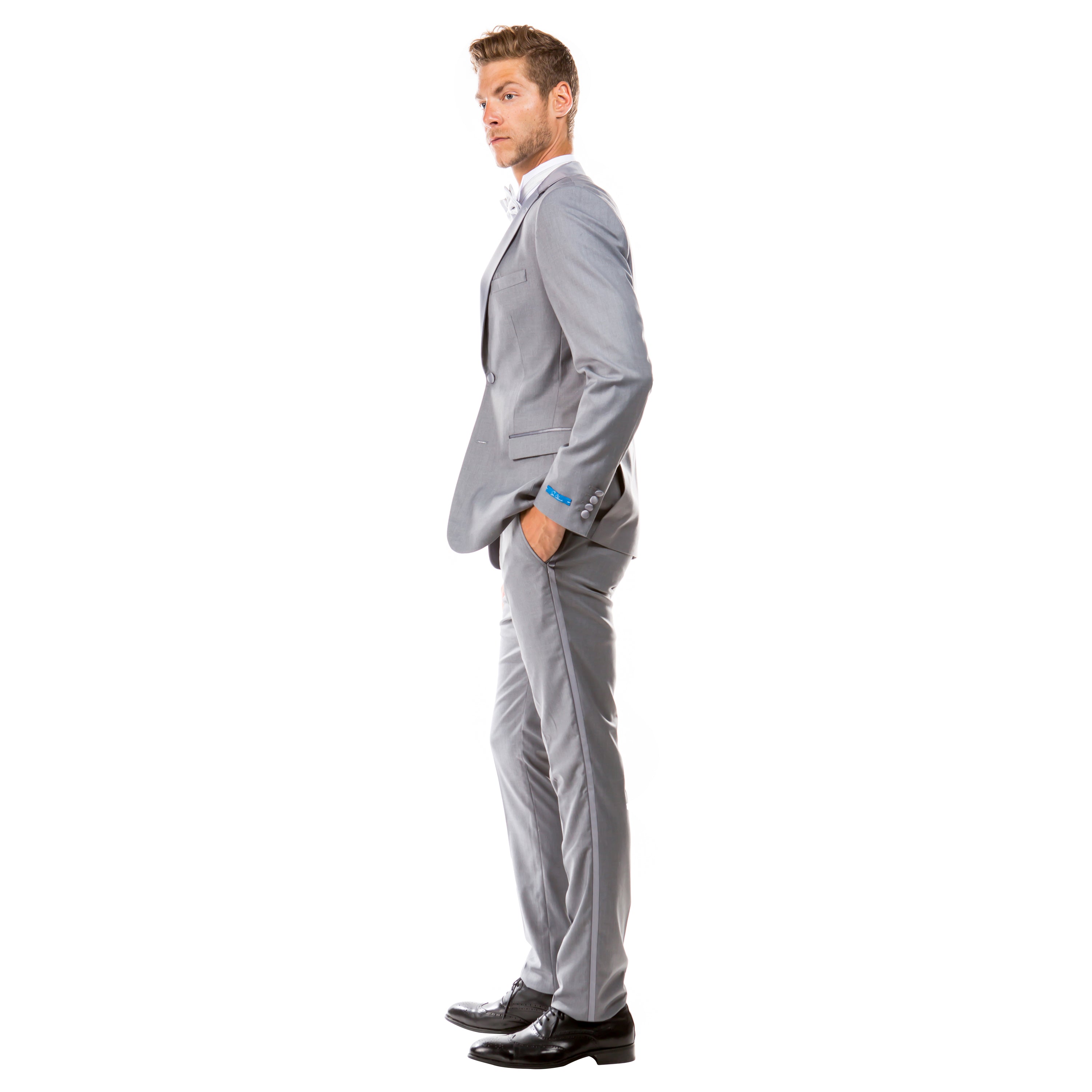 Men's 2pc Tuxedo Set w/ Satin Notch Lapel