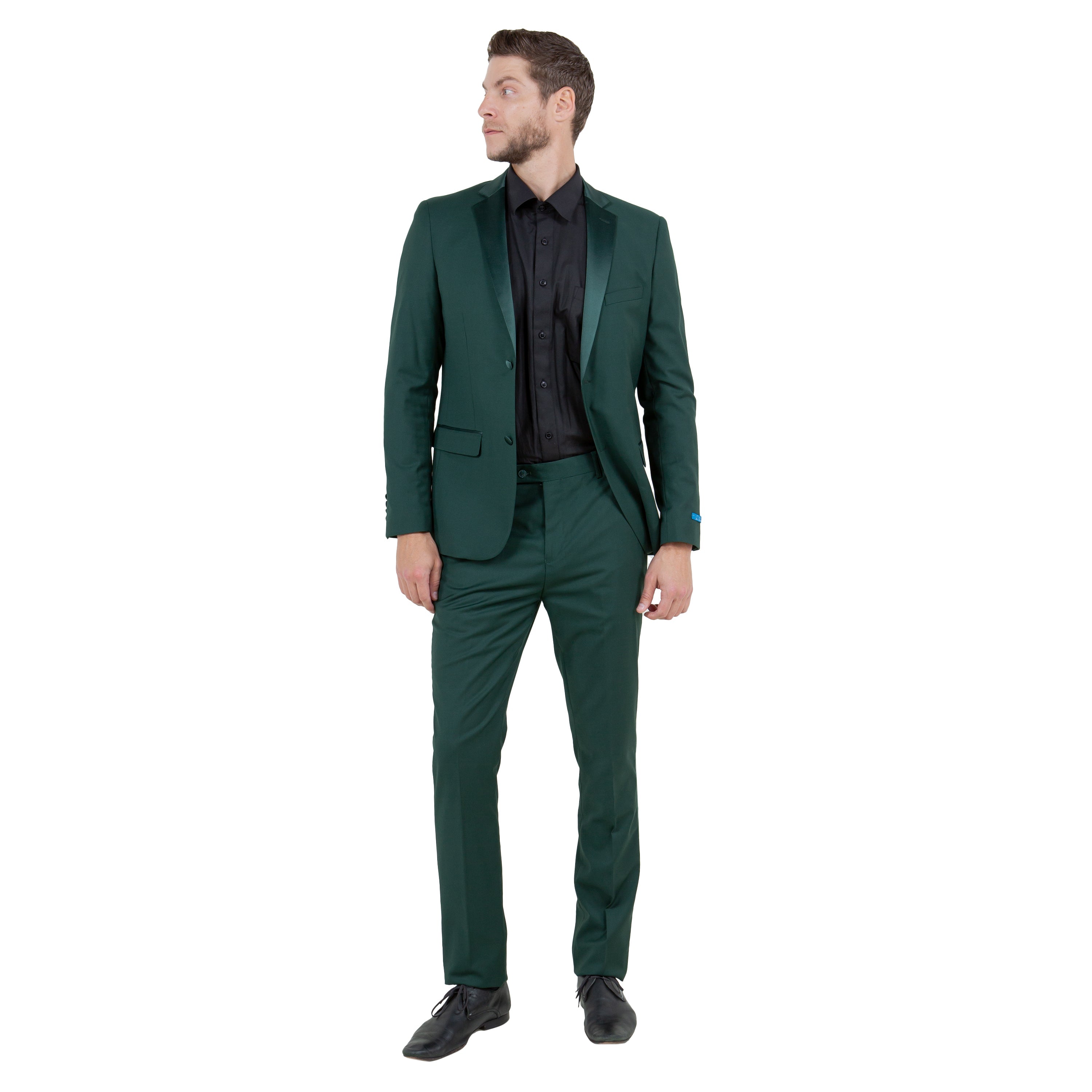 Men's 2pc Tuxedo Set w/ Satin Notch Lapel