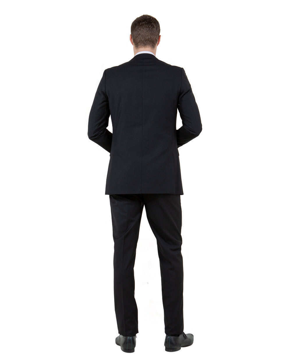 Mens Tuxedo Bryan Michaels Modern Fit Two Button Jacket with Satin Peak Lapel & Matching Pants