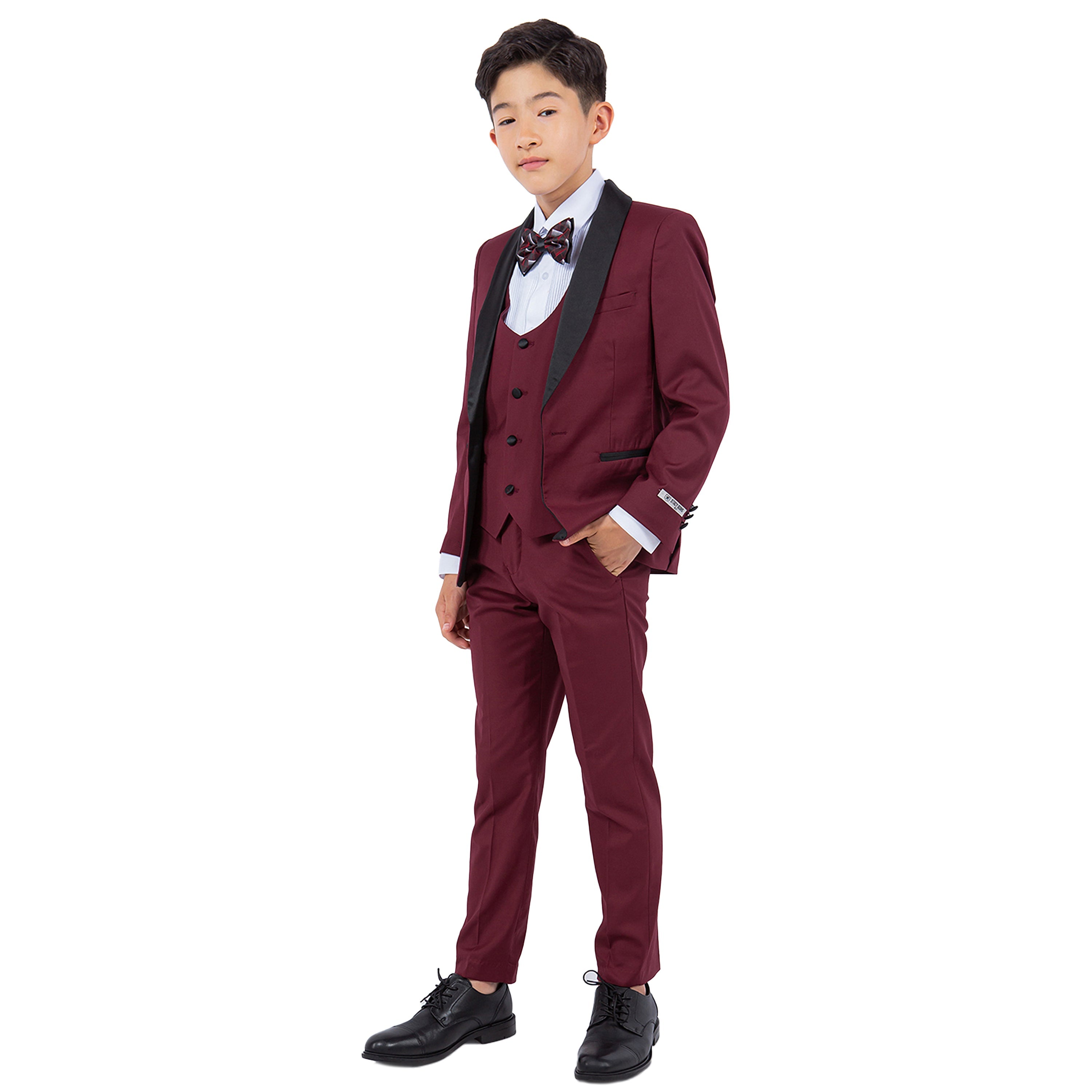 Stacy Adams Black 5 pc Tuxedo